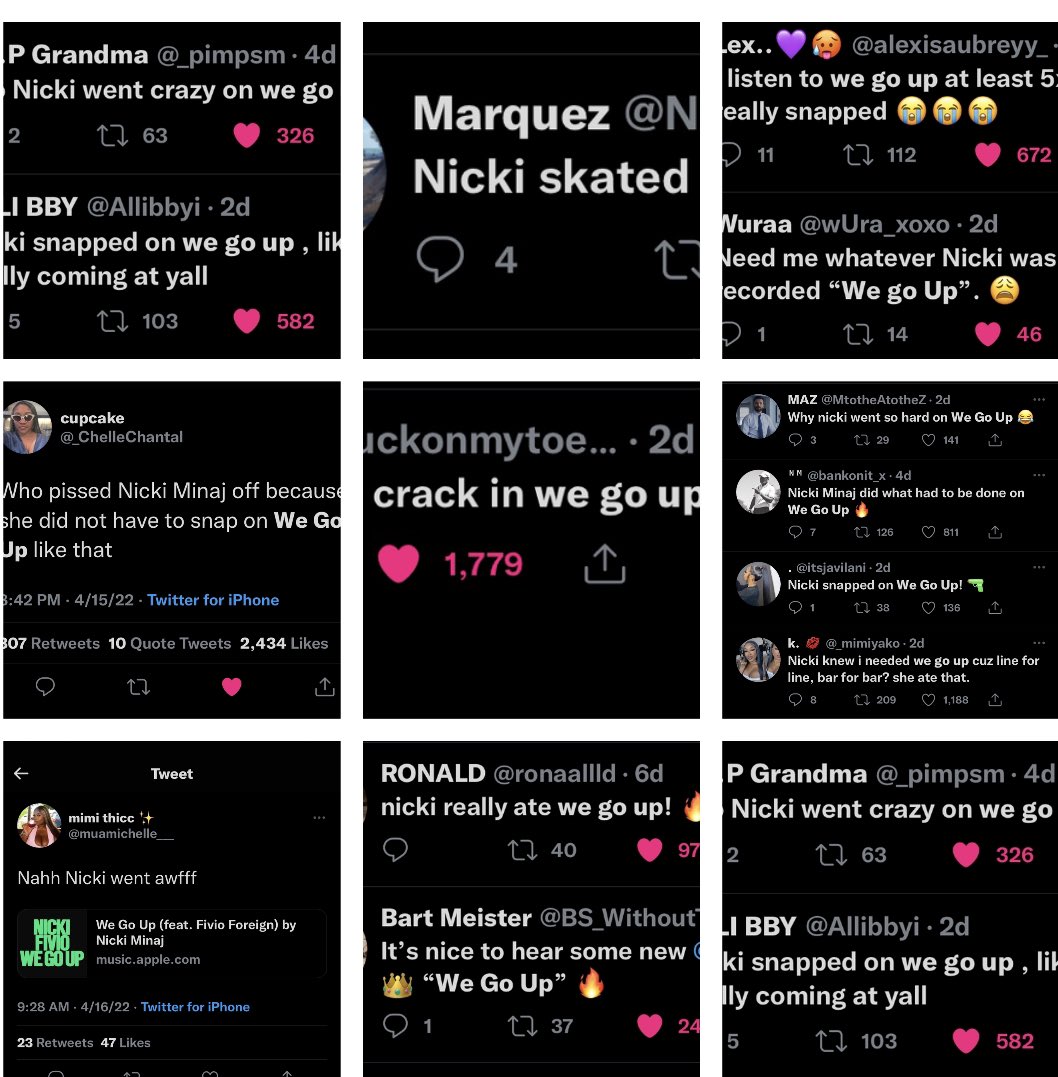 stansqueennick's tweet image. We Go Up is an organic drill HIT !
Surprise Drop ! Viral and Praised rn !Stream &amp;amp; Buy &amp;amp; Tweet &amp;amp; Let’s GO UP for that music video because it looks LIT ! Enjoy this era ! This is what it’s about !