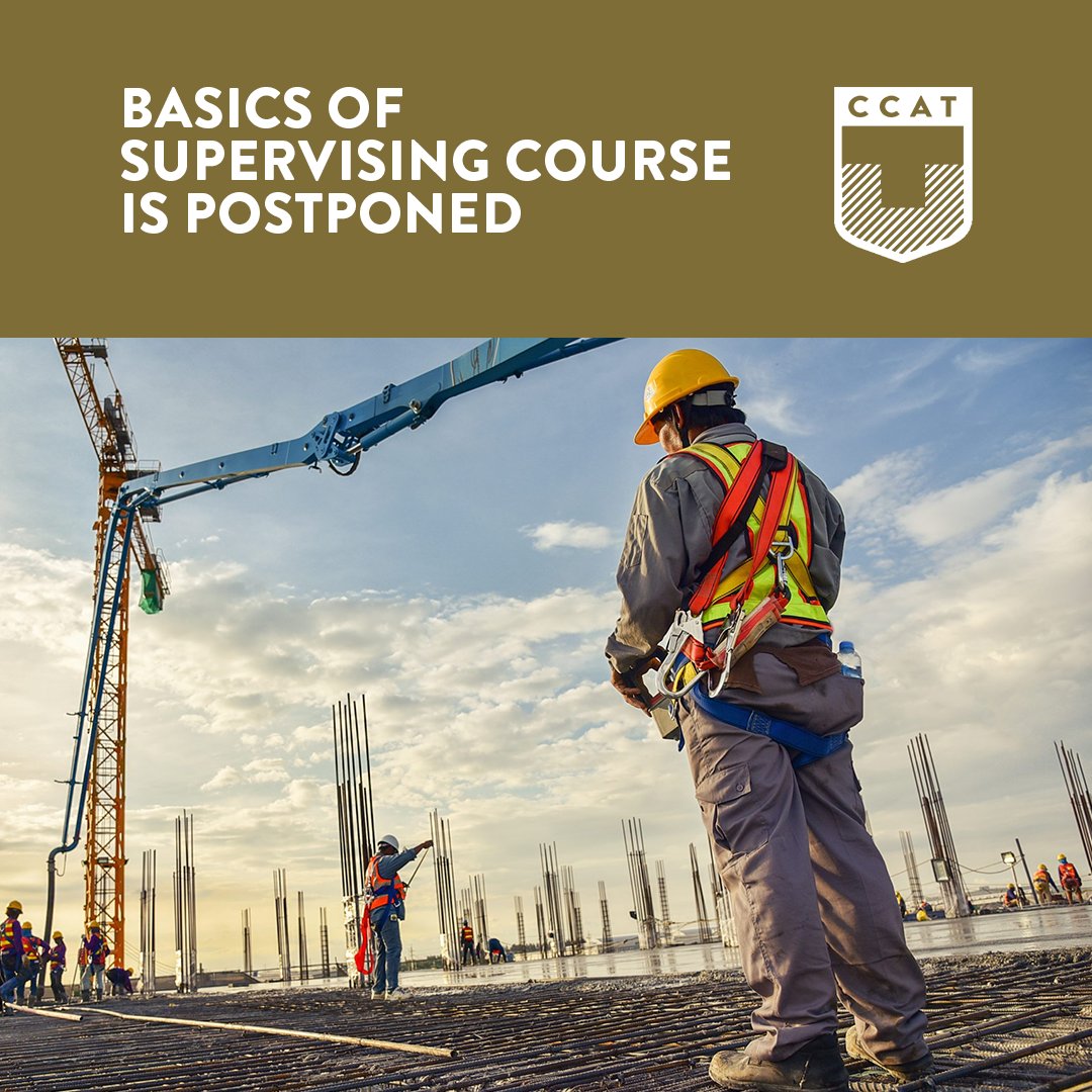 the_ccat's tweet photo. The Basics of Supervising Course that was scheduled to run from April 18 – May 4, 2022 has been POSTPONED. The course will now run from May 2 – 18, 2022. All current registrations will remain valid for the new dates.
#course #theccat https://t.co/PSFBSruITm