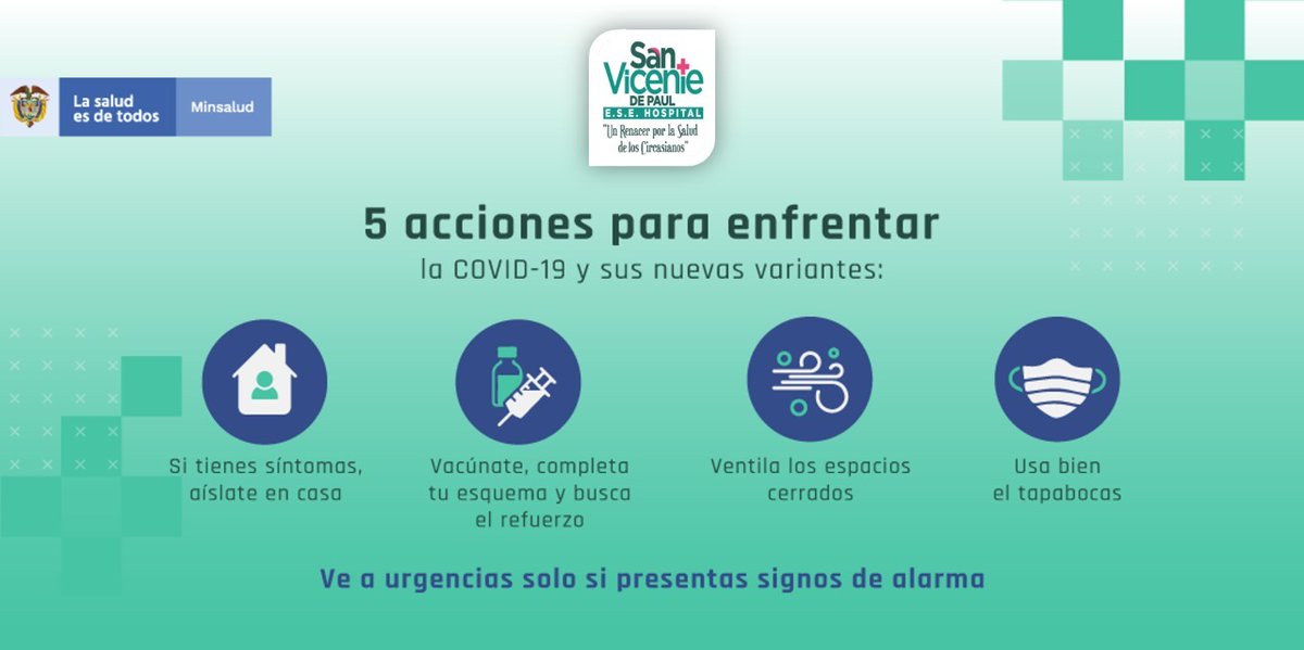 Hospitalcircas1's tweet photo. SI presentas síntomas de resfriado o fuiste confirmado con COVID-19 🤧, #AíslateEnCasa y sigue estas recomendaciones. #Prevecion #Covid19 🏥🩺⚕️ https://t.co/gb22hma8GP
