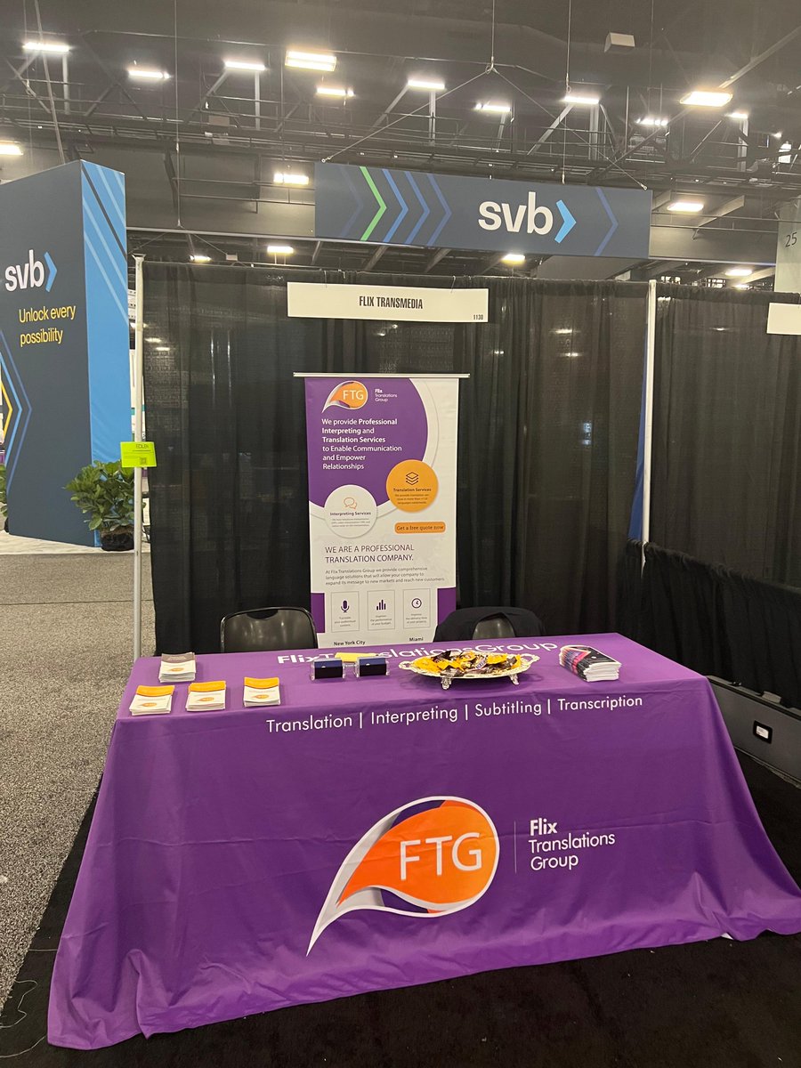 flix_trans's tweet photo. We really enjoyed Day 1 of #eMergeAmericas 2022 in Miami Beach, FL at our booth where you can meet our #FlixTeam representatives, Sofia Culotta and Manuel Gutierrez. Can't wait to see you there tomorrow! #MiamiTech #WeAreFlix #Startup #miamibeach #SoBe #MiamiFL #MiamiDade https://t.co/yRfyE4WmEk