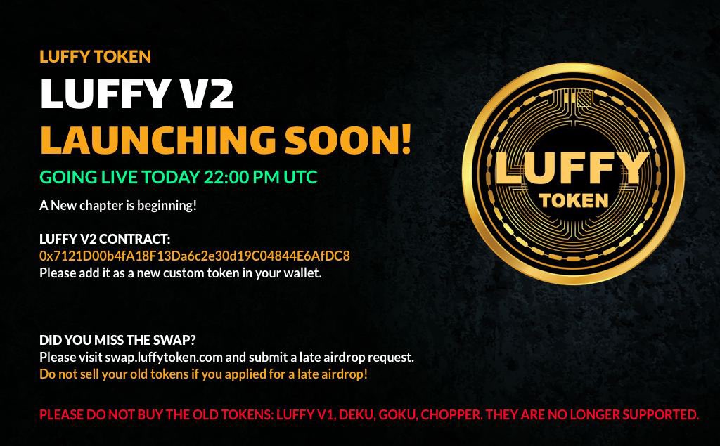 Luffy Token Official tweet media