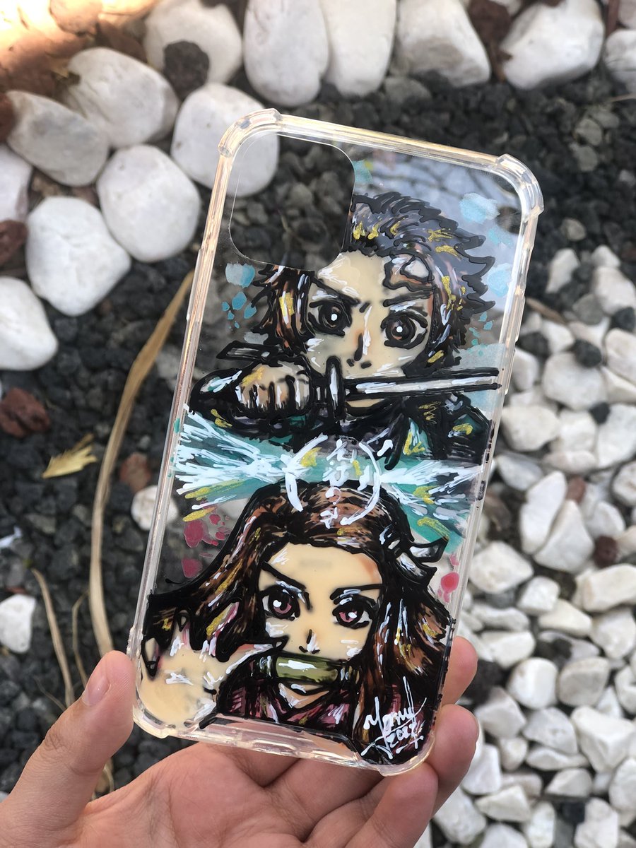 The new case I just finished <a href="/DemonSlayerUSA/">Demon Slayer: Kimetsu no Yaiba (English)</a> #DemonSlayer what do you think? 👏 #hechoamano