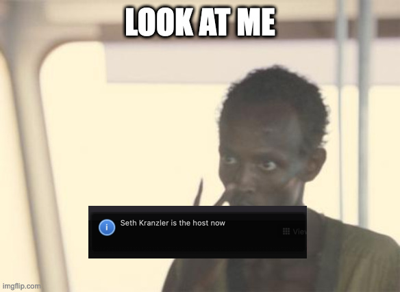 polyrhythmic's tweet image. When the host leaves the Zoom early and assigns me