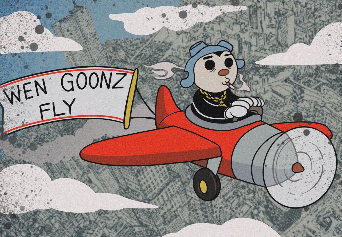badbadwtf's tweet photo. We’re flying 5 Goon holders out to NFT NYC ✈️

Our Wen Goonz Fly contest is officially underway and all details can be found in our discord 

Winners will receive…

- An epic goon time 🤝
- 2K cash towards your stay 💰
- Fully paid flights to NYC for you AND a +1 👺 https://t.co/Jy4dki2WzP