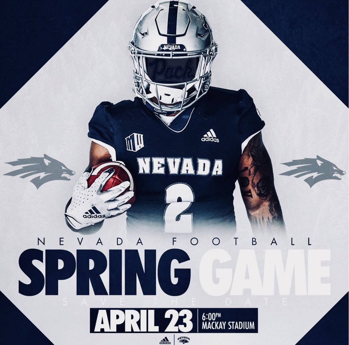 Coming back home for the spring game!🐺 <a href="/NevadaRecruits/">Nevada FB Recruiting</a> <a href="/CoachKWils/">Coach Ken Wilson</a> <a href="/CoachAArceneaux/">Anthony Arceneaux</a> <a href="/jace_parker52/">Jace Parker</a>