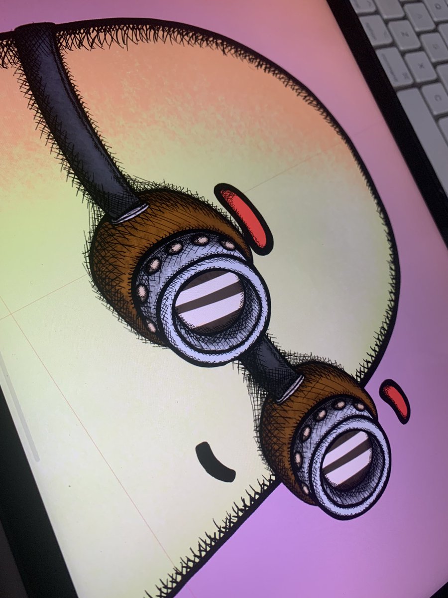 We just fixed this goggles ✍️ 

The options were: fix it or remove it from the collection…

And we made our choice! 🔥

RT if you think we made the right decision! 👻👻👻