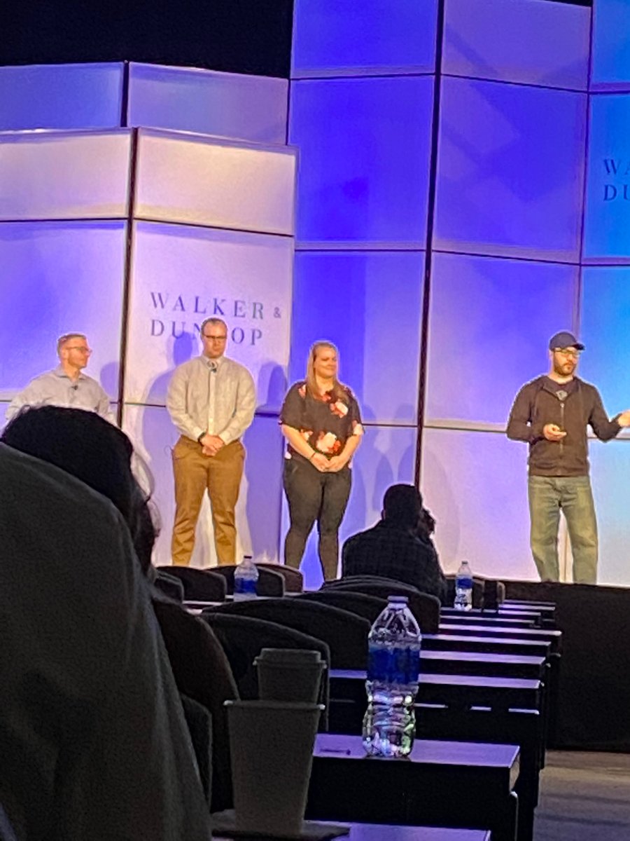 Our product team presenting our #techvision to revolutionize the commercial real estate industry to the W&amp;D team.

#wdtech #walkerway #itstartswithus #productowner #tech #innovativetech