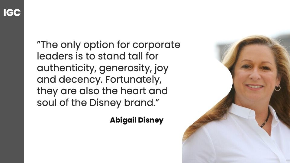 deirdrewalsh's tweet photo. Aligning your social impact activities with your corporate values is critical to success, as The Walt Disney Company recently learned: https://t.co/wAPI2AUAPz https://t.co/3ARZpMxwfA