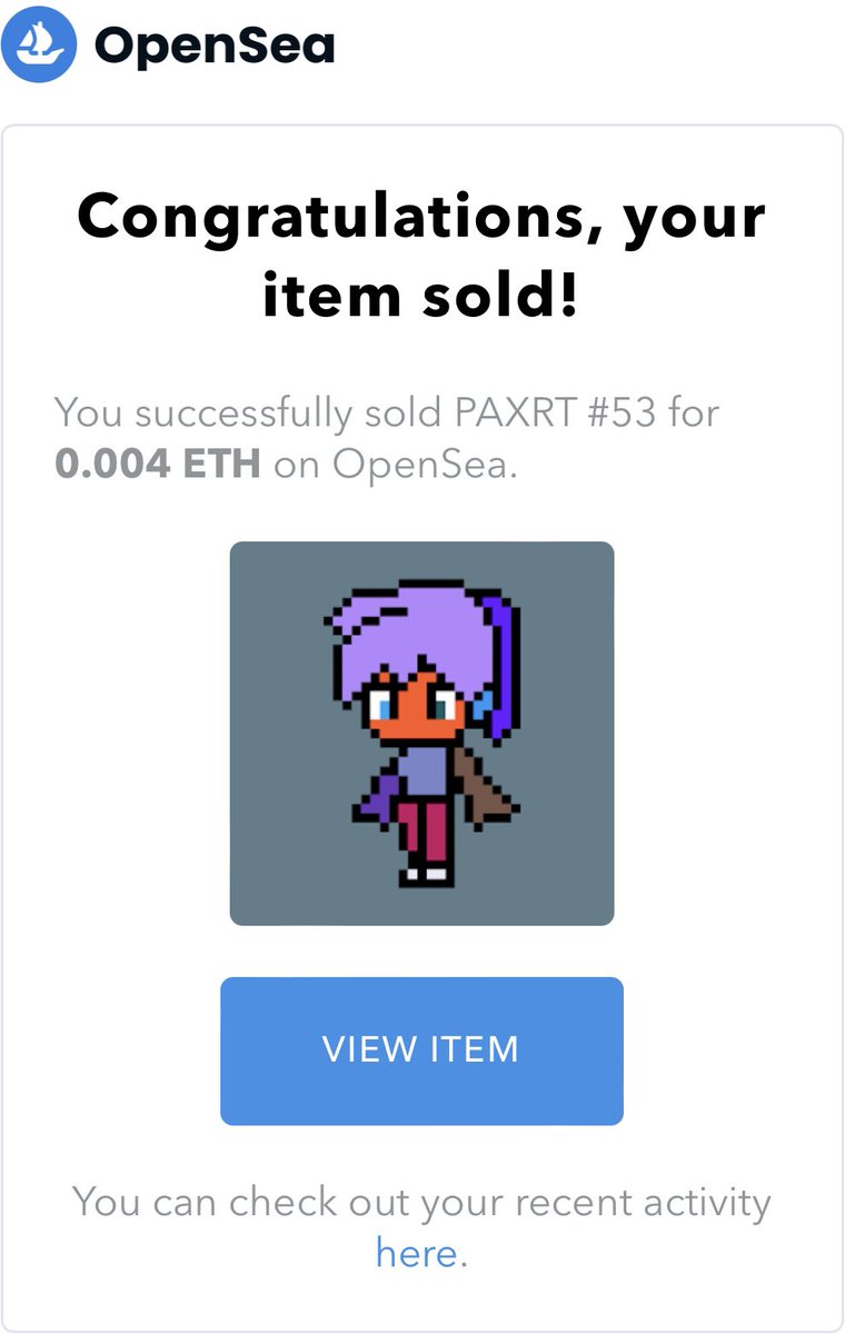 WOOOOW 🥹🥰😍 SOOOLD 🔥🔥🔥 

<a href="/w0nd3rboi/">W0ND3R.BOI</a> purchase today!!!! 

Thank youuuuu so much!🤩🙌 I’m sooooo glad
#NFT #NFTCommunity #nftcollector #NFTs