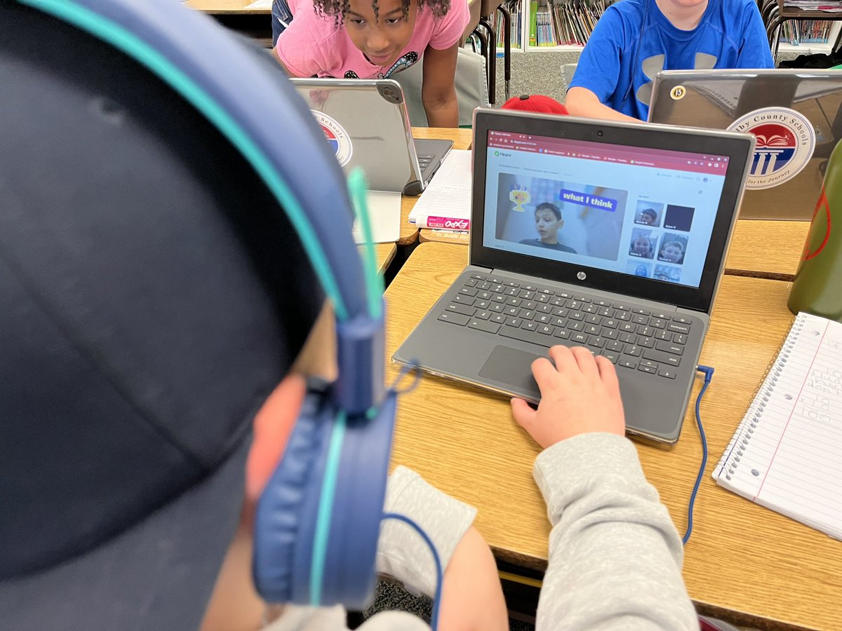 JanBTeach's tweet photo. Should everyone get a trophy? 3rd graders use @Flipgrid to share their opinions. #UMEdTech #digilead https://t.co/p5tpV8dF5W