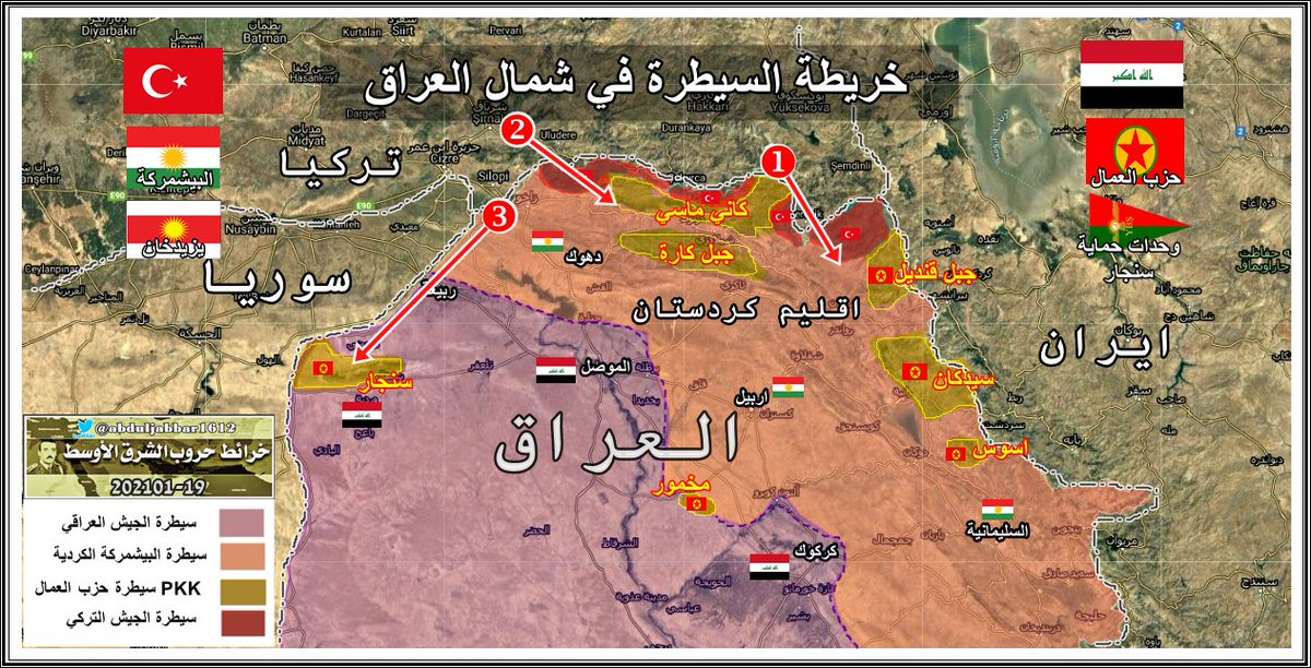 العملية العسكرية التركية في  مقتربات سنجار

1.شنت تركيا ليلة أمس عملية عسكرية أطلقت عليها "مخلب - ال...
