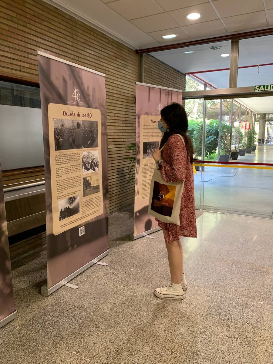 ¡¡Estamos de vuelta tras las vacas!!🐄🐄
Y nuestra expo del 40 aniversario procesiona a una nueva facultad🏃🏻‍♀️🏃🏻‍♀️
Hasta el 25 de abril nuestra expo estará en la ETSIE. ¡¡Os esperamos!!

Next stop: Facultad de Farmacia🚏🚏