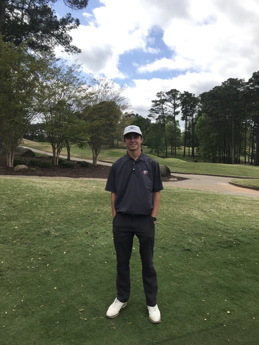 Unfortunately we did not qualify as a team to move on to States. But, Big Congrats to Jack Darke shooting 73 which qualifies him to play for State Championship as an individual and will represent Forsyth Central High School!