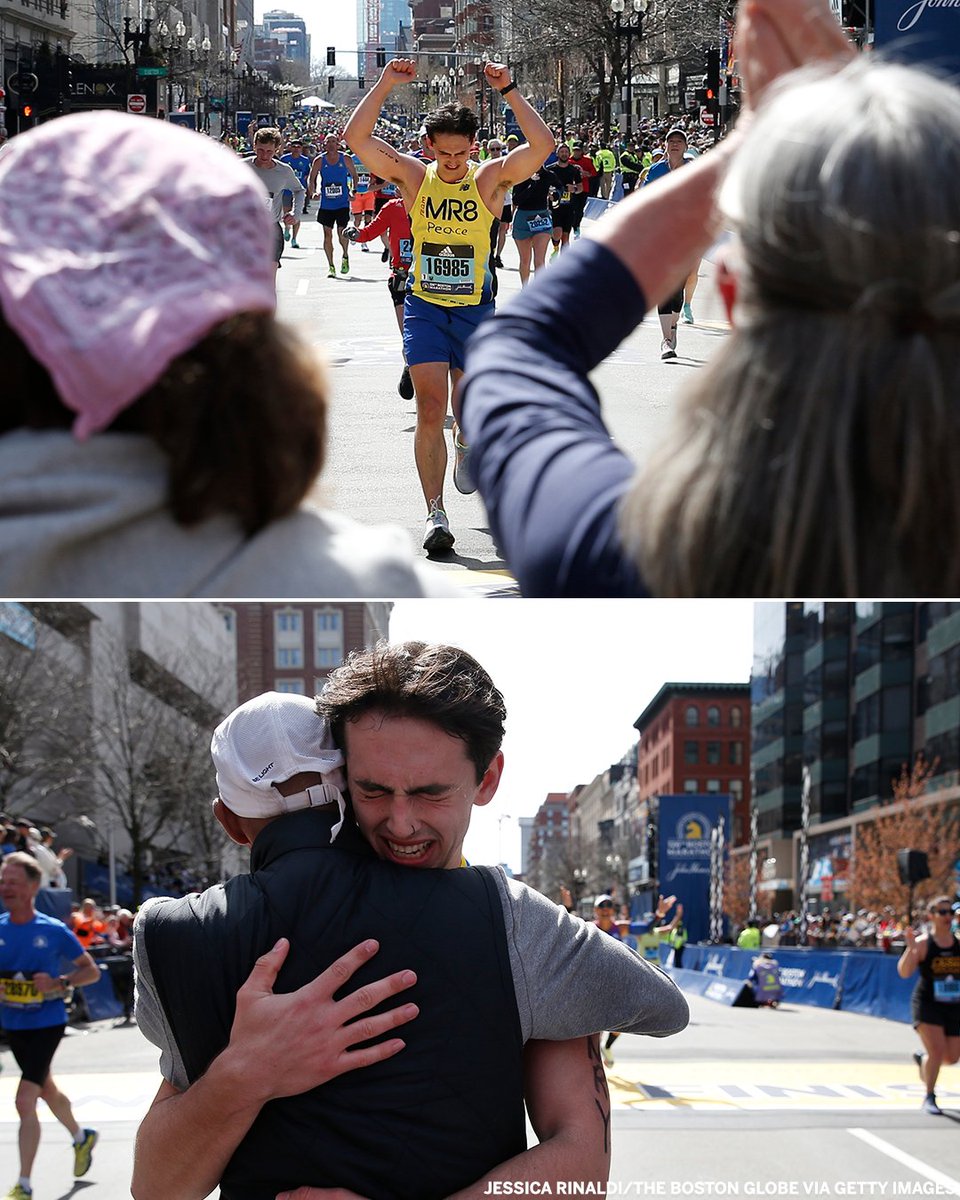 ESPN (@espn) on Twitter photo Henry Richard, whose younger brother Martin was killed in the 2013 Boston Marathon bombings, crosses the finish line at the marathon today.
❤️ Henry Richard, whose younger brother Martin was killed in the 2013 Boston Marathon bombings, crosses the finish line at the marathon today.
❤️