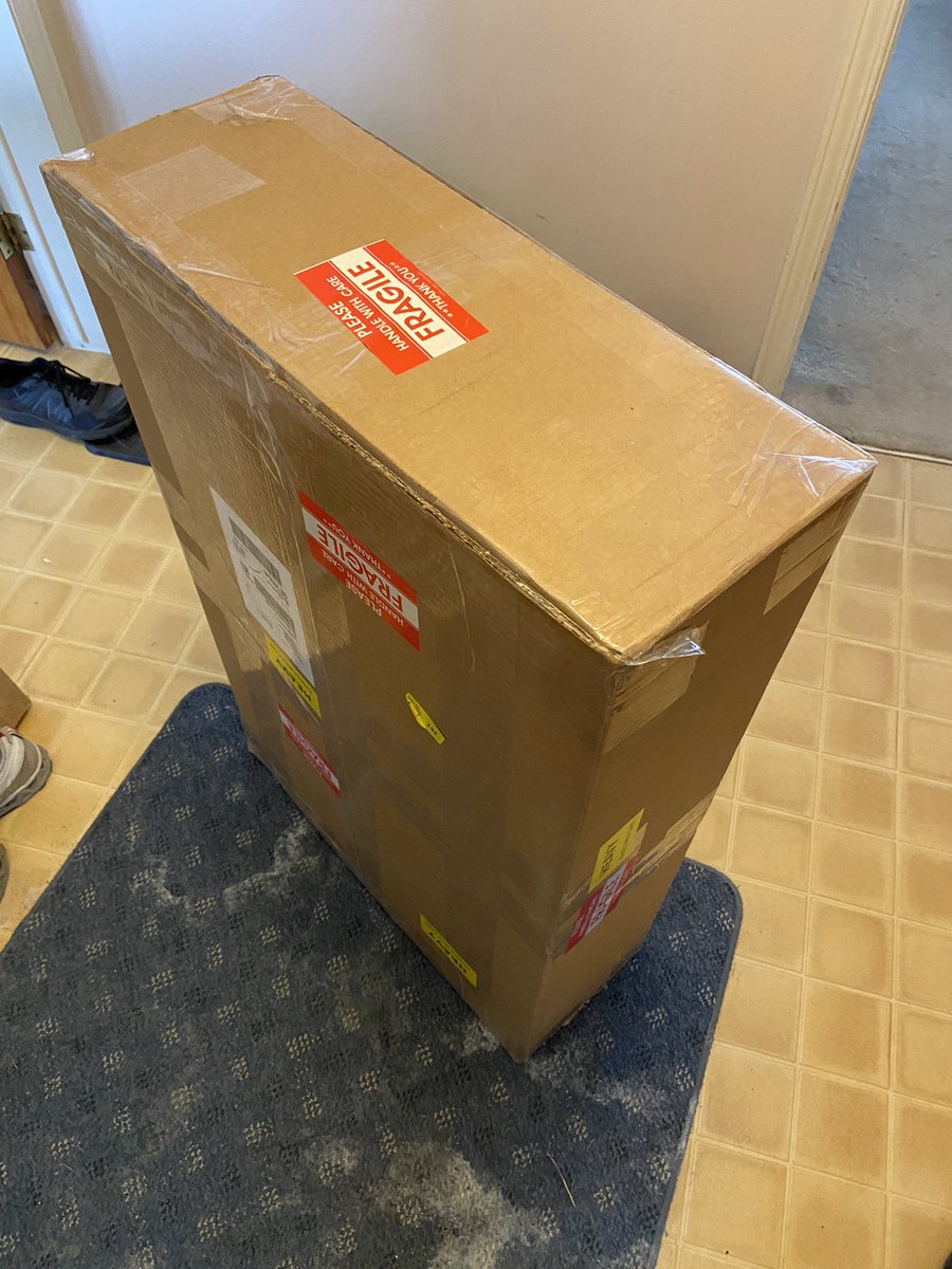 GarthMJ's tweet image. My new toy arrived! Or as I tell my wife my new #mecm #intune test lab!