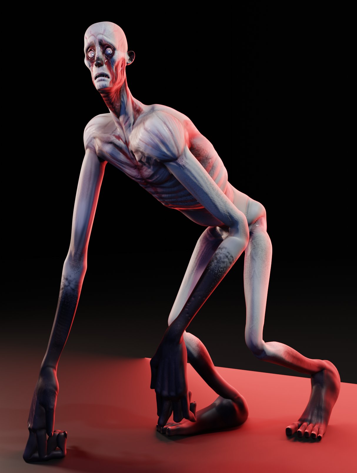 SCP-096 [BLENDER] by TheImperfectAnimator on DeviantArt