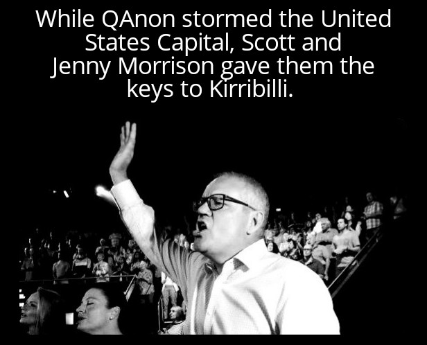 While @newscorpaus continues to protect the most corrupt government since federation, let's stop, reflect, and remember who house sits Kirribilli when the Morrisons are away. #ScottyFromCorruption #ausvotes #FederalICAC #AusPol2022 #ScottyFromQAnon PLEASE RETWEET