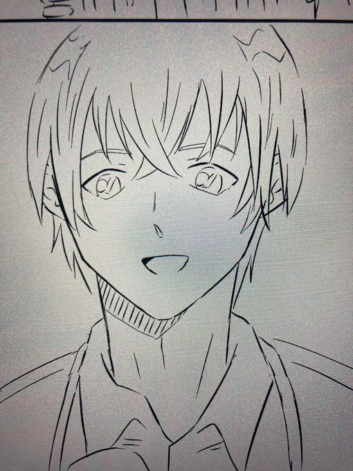 えーん😭😭😭この漫画ぜんぜん描き終わらなかったー!!シールの入稿やり直してたから💦次にやり直しになったらシールをカラーにするの諦めます😭😭😭 