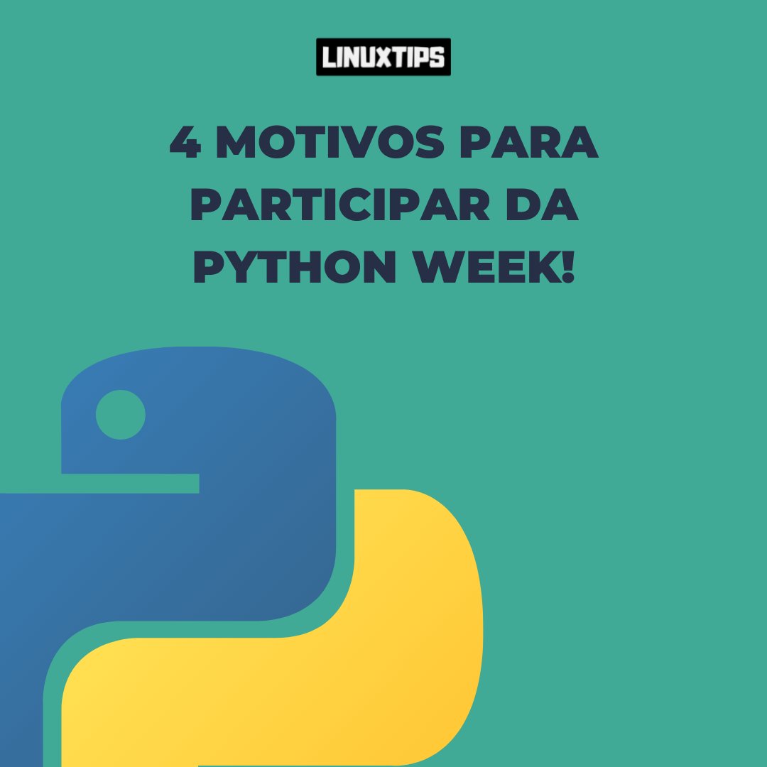 LINUXtipsBR's tweet image. Um evento voltado para todos os públicos, iniciantes em seu primeiro contato com programação, estudantes, desenvolvedores que conhecem outras linguagens, profissionais de outras areas da TI que desejam compreender ou migrar para a area de desenvolvimento :)