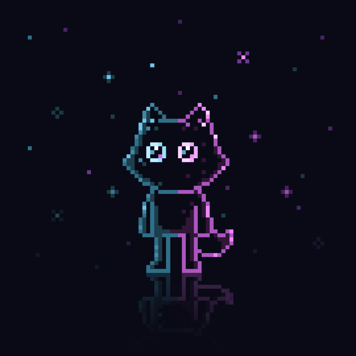 foxfamnft's tweet photo. The 1/1 Dark Fox for the upcoming PixelFam collection 🖤 https://t.co/PMugFreXr9