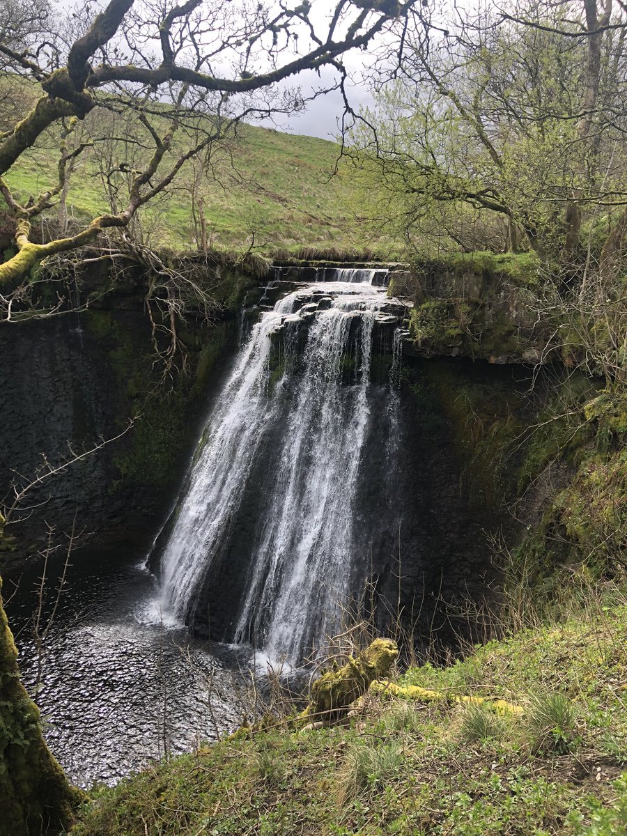 hip2trek_emma's tweet photo. A beautiful waterfall walk as requested by the birthday girl. She said it also had to include cheese and ice cream so a visit to Hawes and @Wdalecreamery was included! #Yorkshiredales #waterfallwalk #BankHolidayMonday https://t.co/kUmF5cJC8t