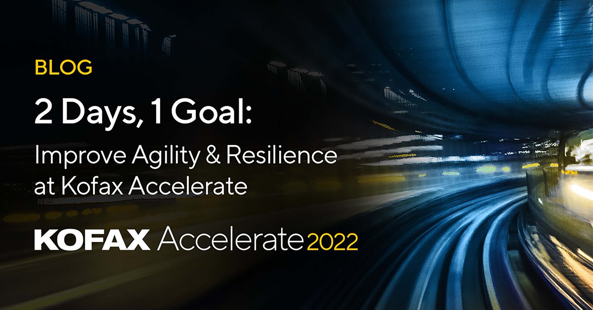 Patrick82549018's tweet photo. #KofaxAccelerate is your opportunity to learn best practices you can apply to your processes and workflows for improved agility and resilience. Read more here: https://t.co/0Xy4Vi5pYW #IntelligentAutomation https://t.co/9We1KVkWI5