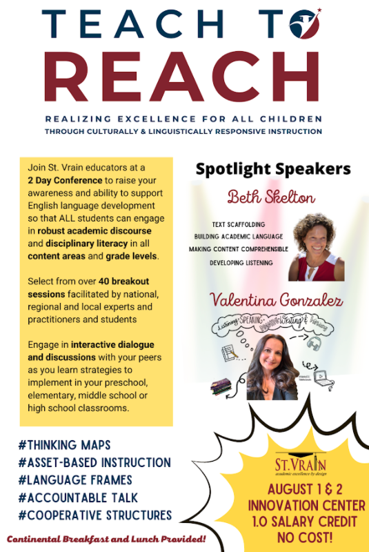 SV Priority Programs (@svpriorityprgms) on Twitter photo This conference is going to be incredible! With presenters from around the US and from right here in <a href="/SVVSD/">St. Vrain Valley Schools</a>, teachers will have an opportunity to learn from the very best to support culturally and linguistically diverse learners. Register today! solutionwhere.com/WW/Aspx/Public… This conference is going to be incredible! With presenters from around the US and from right here in <a href="/SVVSD/">St. Vrain Valley Schools</a>, teachers will have an opportunity to learn from the very best to support culturally and linguistically diverse learners. Register today! solutionwhere.com/WW/Aspx/Public…
