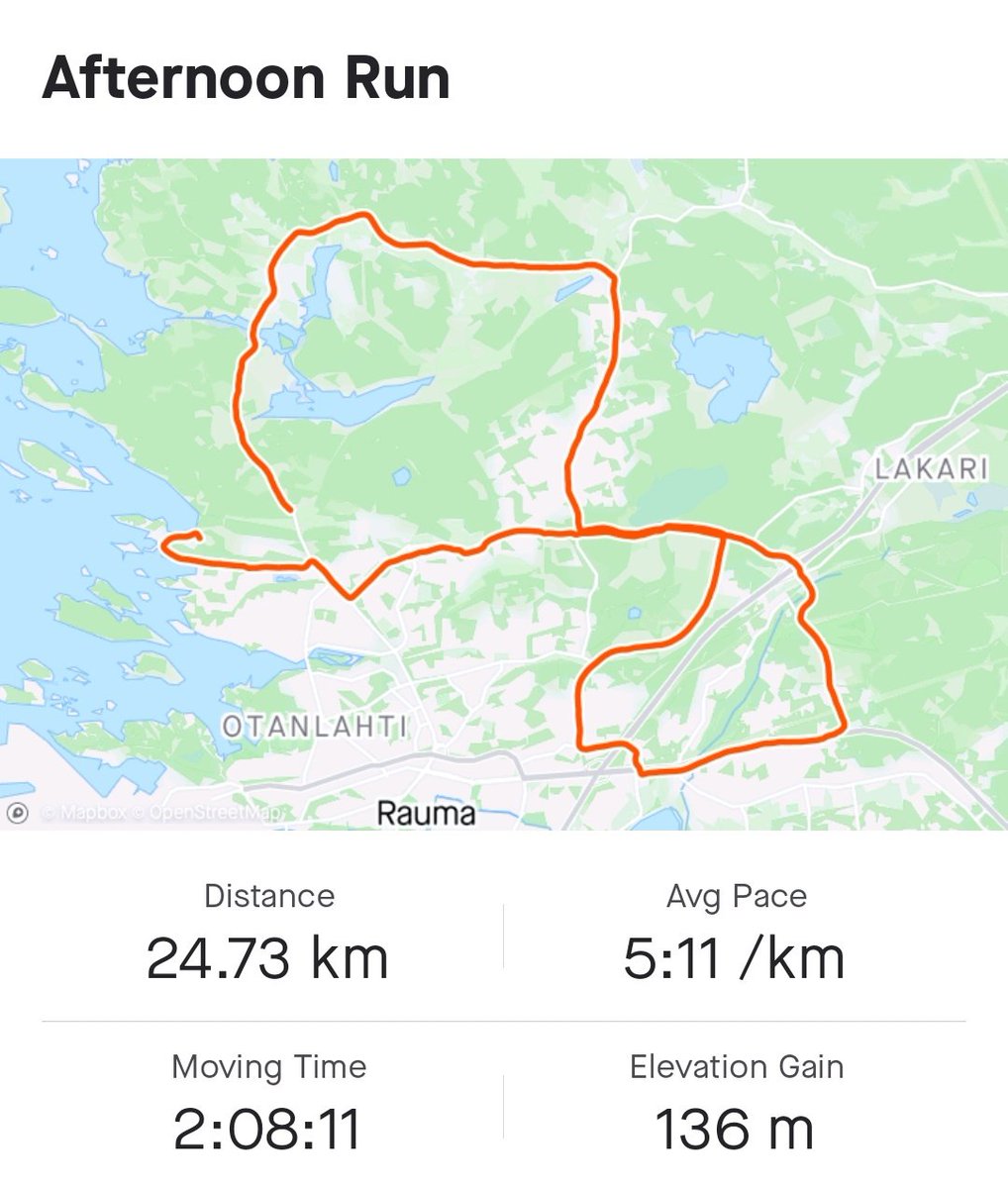 MariaKosunen's tweet photo. Kevät ❤️
Siitä olikin aika pitkä aika, kun viimeksi on päässyt juoksemaan kunnon pitkiksen. Huomaa, että valmentajan laadukas treeni tuottaa tuloksia, kun askel on jo huhtikuussa näin kevyt 😍
#pitkäpk #juoksu https://t.co/Tgs5TwawSw