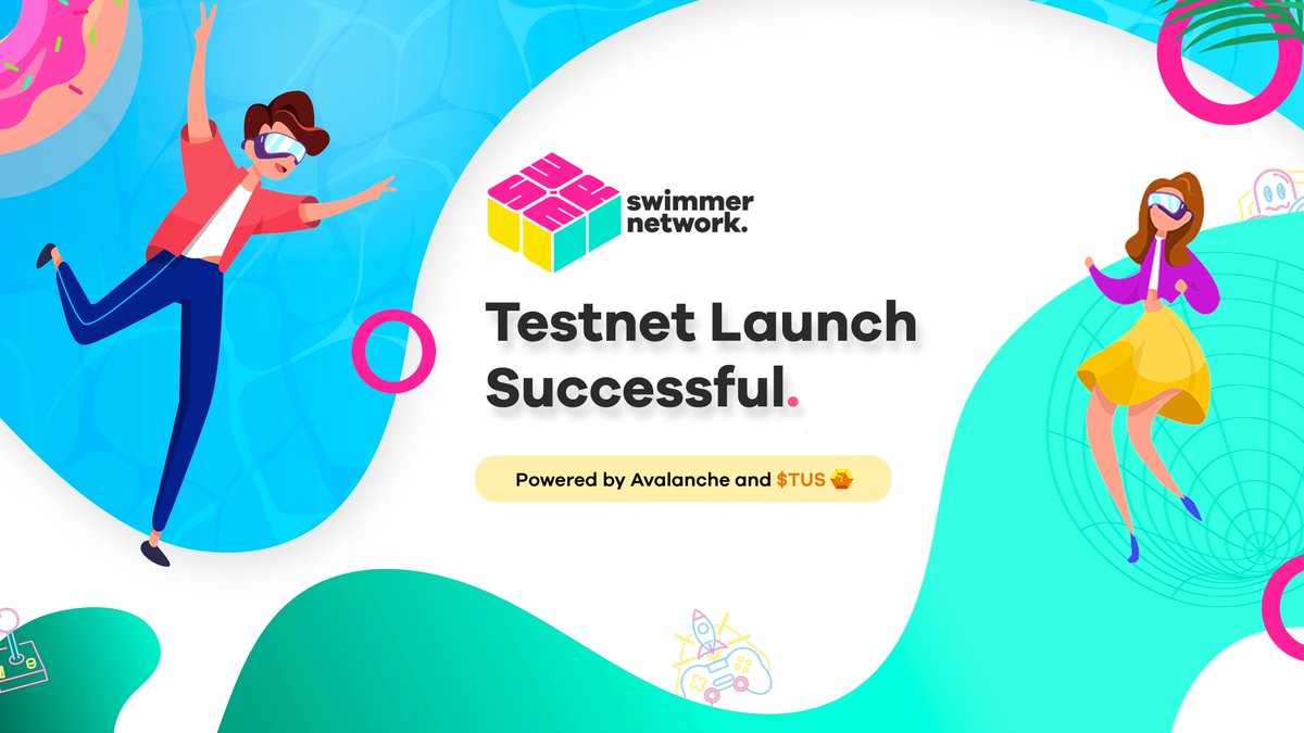 swimmer_network's tweet photo. 1/ SWIMMER NETWORK STATUS UPDATE

✅Swimmer testnet implemented with SubnetEVM has been successfully deployed and working!
https://t.co/lz4XCTMaue

This is the first step into the beginning of a new phase; a step into the future of gaming! 🌊🪙

Here's what to look forward to!👇 https://t.co/DsUtK6jSHJ