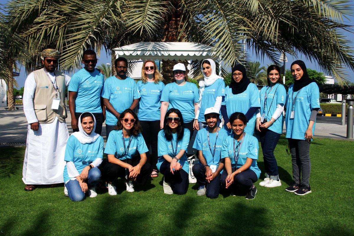 LanaWreikat's tweet photo. Throwback to when children took over @OmanAirports on World Children's Day to raise awareness about #SDGs #climatechange. Their message? If we act now, we can reimagine a better future #ForEveryChild. @UNICEFOman
#ClimateAction #ParisAgreement #OneGeneration https://t.co/PhmOr6tXjN