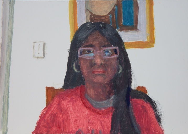 mwilliamsonart's tweet photo. Lisa Clemons, Founder &amp; Director of A Mother's Love Initiative on @NewsHour discussing shootings that continue to happen at traffic stops. As a former police officer she talked about the fear factor on both sides. This painting was down as part of my project "100 Zoom Portraits" https://t.co/GDe3itWySR