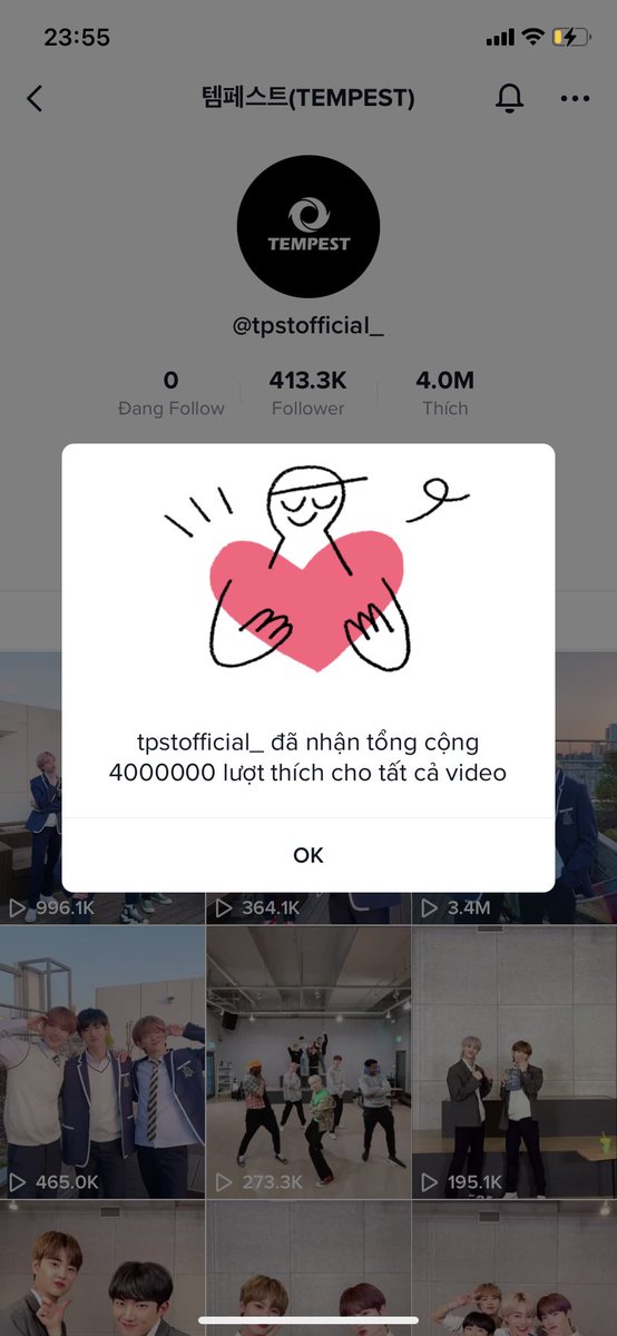 haiivannn's tweet photo. 4M like on tiktok of TEMPEST #템페스트 #TEMPEST #TikTok https://t.co/AiD09as31B