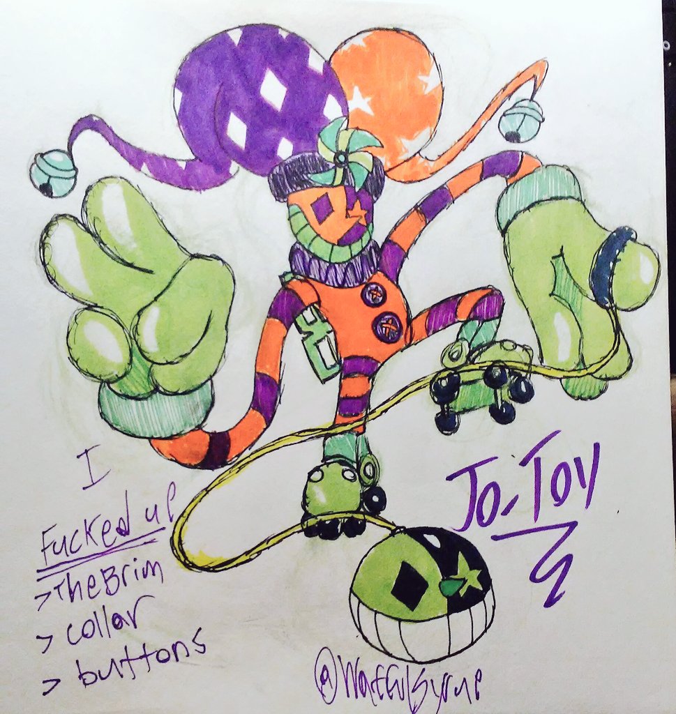 OC Question

Any character ideas/concepts you made but never figured out how to make em work?

For me its these two. Toy Jester, Jo-Toy and Plant Jester, Tovaly. 