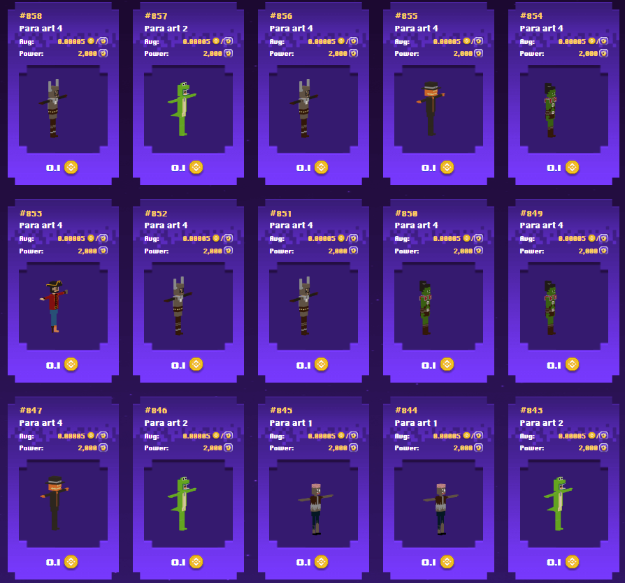 ‼️ ‼️ More Paragon has been listed on Marketplace. You can follow 3 steps below to join Public Testnet:

1- Claim BNB testnet: testnet.binance.org/faucet-smart

2- Buy Paragon:
 testnet.theparallel.io/market/shop/pa…

3- Fight now: 
game-testnet.theparallel.io

#TheParallel #GameFi #PlayToEarn #Metavers