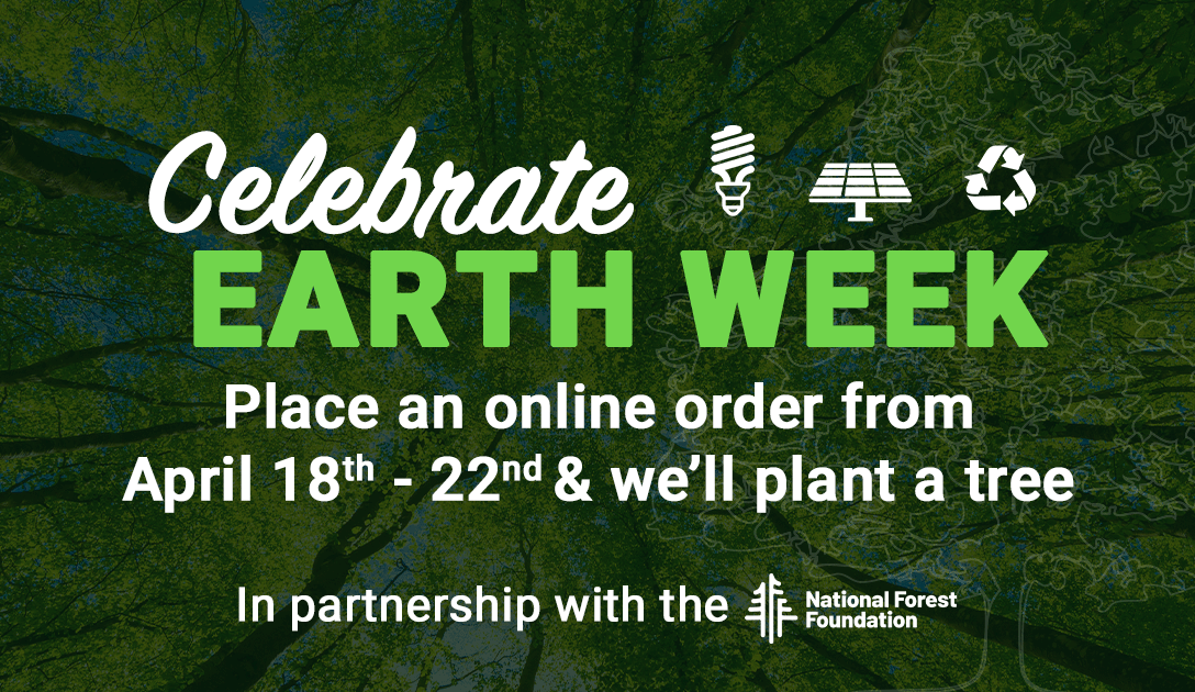 IrbyUtilities's tweet photo. Celebrate Earth Week with us! 🌎💚 For every online order you place from April 18-22, we will donate 1 tree to the National Forest Foundation! Shop our website to get those trees planted. 🌳
https://t.co/QOf6BBn2Ok
#ASoneparCompany #EarthDay #Sustainability #irbyutilities https://t.co/hO3eC926uC