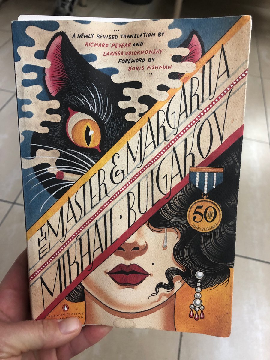This novel contains my favorite-ever version of the Easter story so I end up reading at least parts of it every spring. This year got sucked in to reading the whole thing again. It’s weird, deep &amp; so so good. 10/10 (yes I know Russia is canceled rn but good books are good books)