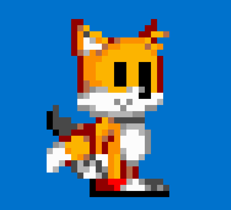 tails the fox sprites