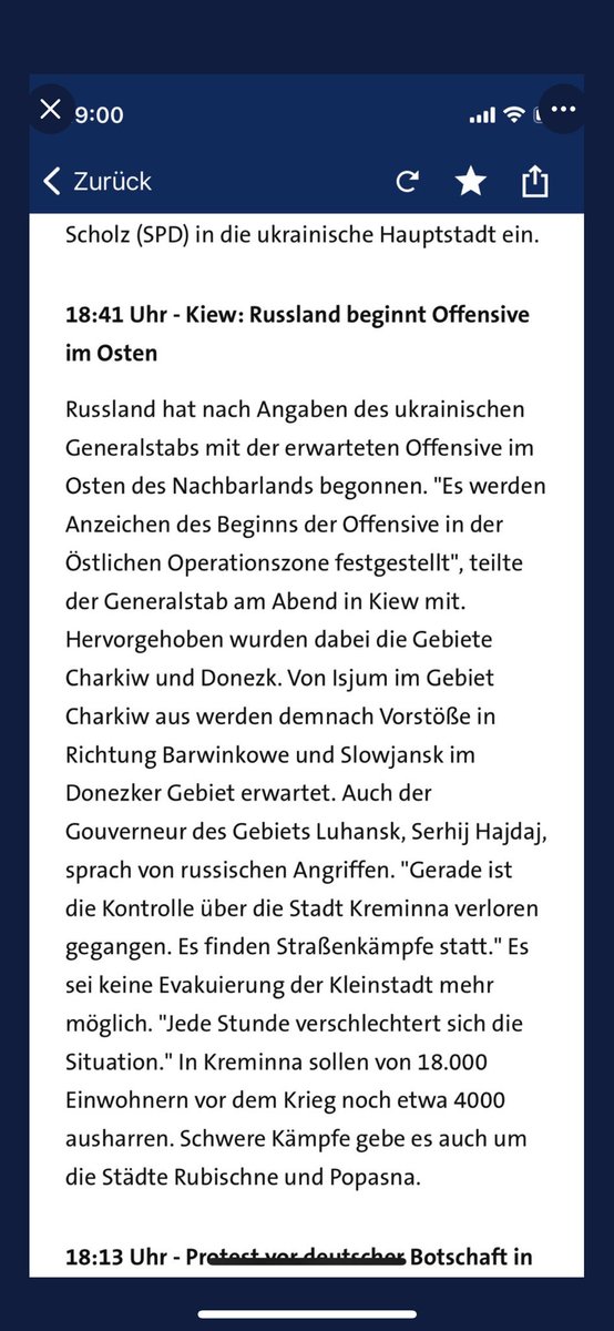 CarloMasala1's tweet photo. Laut ukrainischen Generalstab hat Russland seine Offensive im Osten begonnen. Wenn das stimmt:

Thoughts and prayers und schwere Waffen

Quelle: ⁦@tagesschau⁩ https://t.co/za6ACwhFql