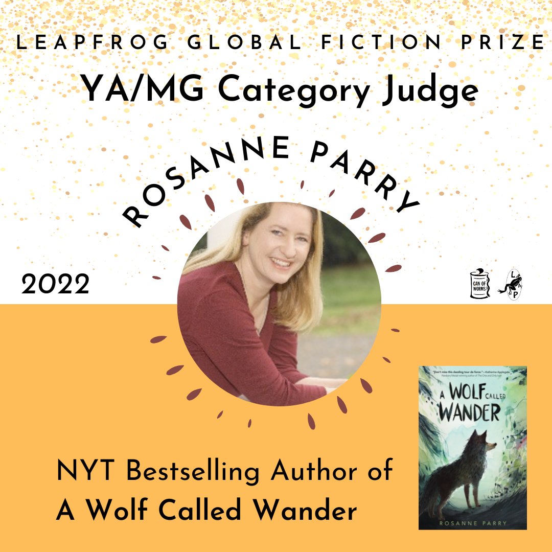 LeapfrogPress1's tweet photo. Calling all YA and Middle Grade authors! We'd love to see what you've got. Our finalist judge in your category is the best-selling Rosanne Parry! Learn more about her work at https://t.co/k8RYVNQol4.
@CanOfWorms
#yaauthor #middlegradeauthors #MG #YA #teenlit #youngadult https://t.co/JUzuHugVLz