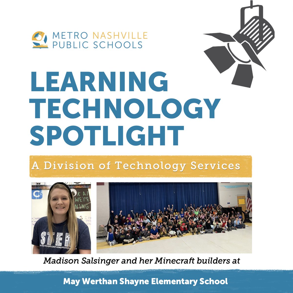 MNPSLearningTec's tweet image. Congrats to @MsSalsingerTech students at May Werthan Shayne ES for participating in the recent MNPS Minecraft Landmark Build Challenge. Check out all of their amazing work at padlet.com/madisonsalsing… @MetroSchools @PlayCraftLearn