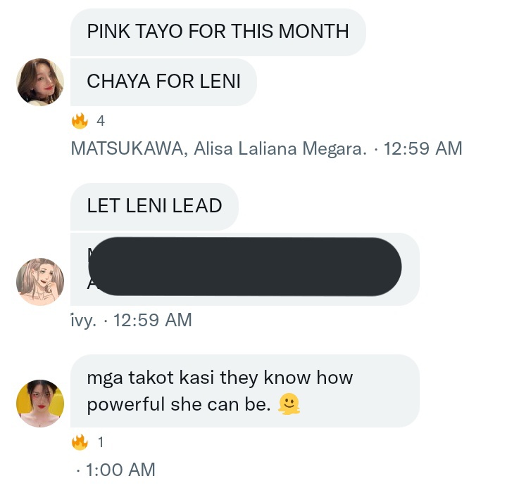 Chaya for Leni <33