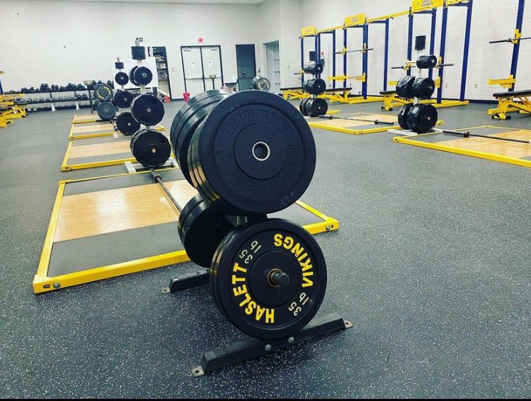 New weight room is here!