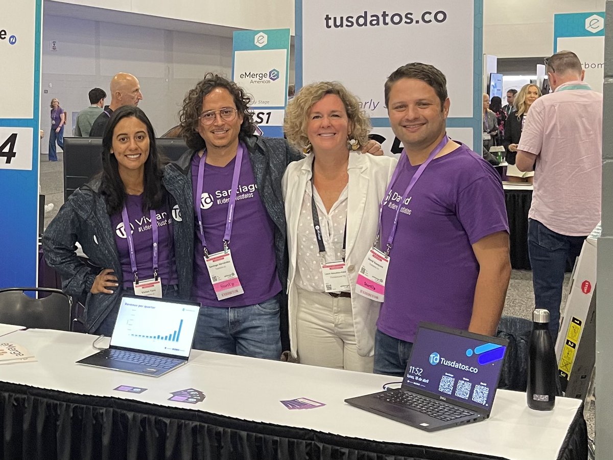 Laura González Estéfani (@lauragestefani) on Twitter photo .<a href="/tusdatosco/">Tusdatos - Consulta de Antecedentes</a> TOP LATIN company, growing triple digit YoY, last quarter revs almost 500K USD!!!! Growing +35% Growth QoQ. If you need a background check or a KYC in LatinAmerica, come visit!!! <a href="/eMergeAmericas/">eMerge Americas</a> <a href="/TheVentureCity/">TheVentureCity</a> <a href="/rsangion/">Ricardo Sangion</a> .<a href="/tusdatosco/">Tusdatos - Consulta de Antecedentes</a> TOP LATIN company, growing triple digit YoY, last quarter revs almost 500K USD!!!! Growing +35% Growth QoQ. If you need a background check or a KYC in LatinAmerica, come visit!!! <a href="/eMergeAmericas/">eMerge Americas</a> <a href="/TheVentureCity/">TheVentureCity</a> <a href="/rsangion/">Ricardo Sangion</a>