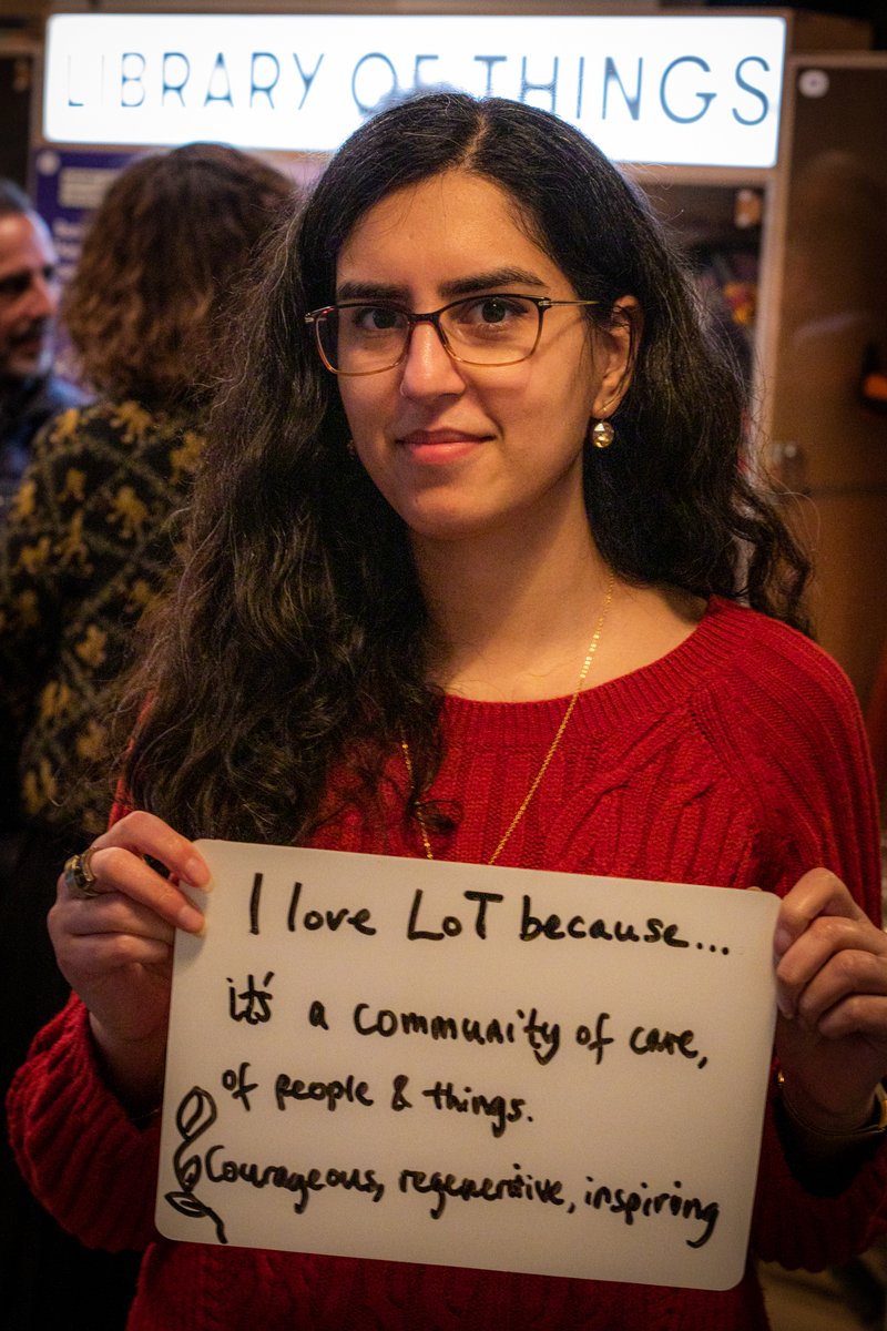 Meet Sadaf – one of LoT's 3 three ‘Mission Guardians’. She works as a service designer for Children’s Society, &amp; has been a small business owner, a design technician in a school, &amp; has started various reuse projects. 
So what is a Mission Guardian &amp; what do they do? 🧵