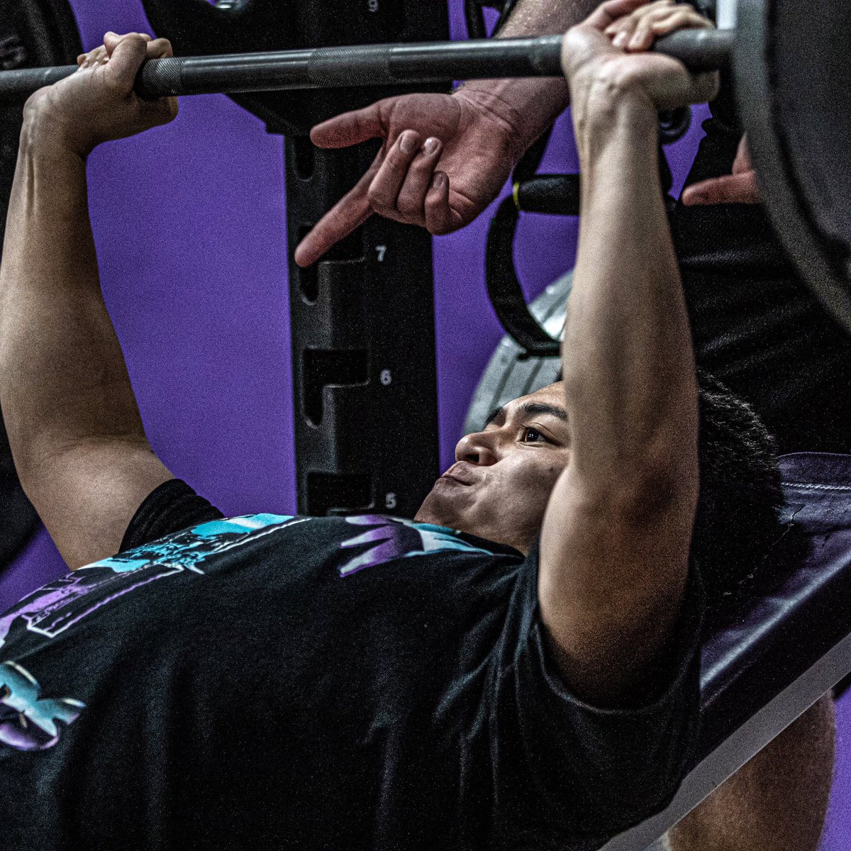 CornellRamsFB's tweet photo. Build the foundation🧱

#RAMS | #E3 🟣⚪️🐏 https://t.co/iFwLTTUqsA