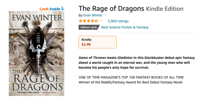 EvanWinter's tweet photo. I was writing, the day got away from me, and it's late, but hopefully not too late to mention that THE RAGE OF DRAGONS ebook is $2.99 in the US/Canada!

(If you're not in N. America, retweet with your continent, and I'll send two random retweeters a signed hardcover) 🌍