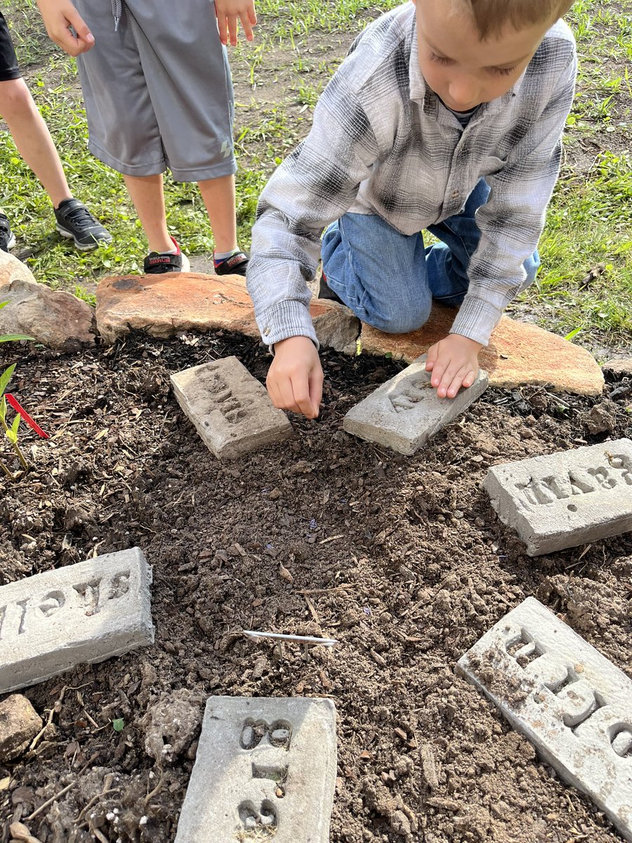 Plant for the Pollinators! All our kindergarten and preschool classes planted zinnia seeds this morning to provide food for the butterflies in our <a href="/monarchwatch/">Monarch Watch</a> butterfly garden! 🦋🌸