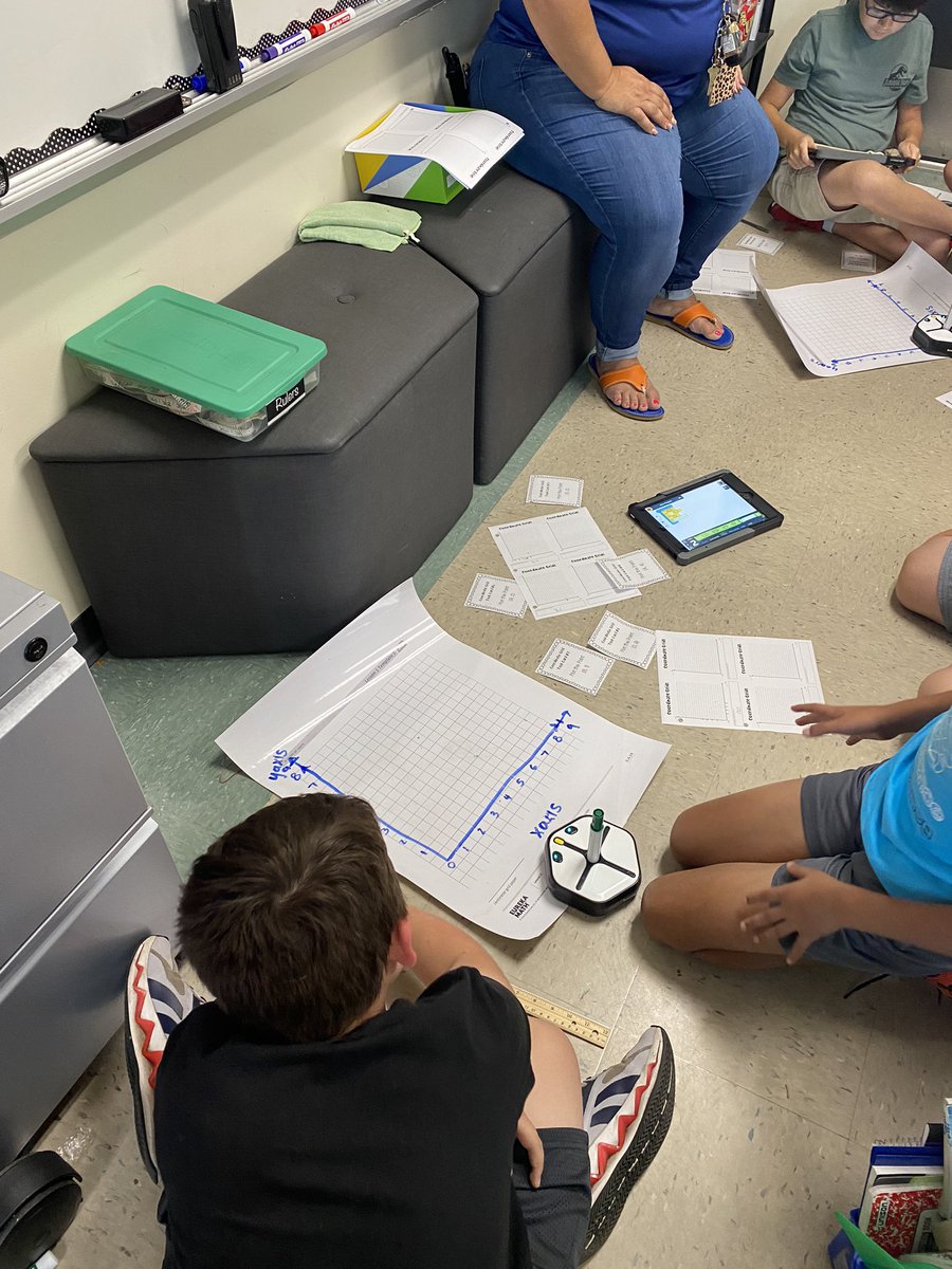 Love doing robotics for coordinate grids.  Thank you Mrs. McCorkle and Mrs. Gilligan for working with us today <a href="/SandersSMES/">Sanders Mem Elementary, Pasco's 1st STEAM Magnet</a>