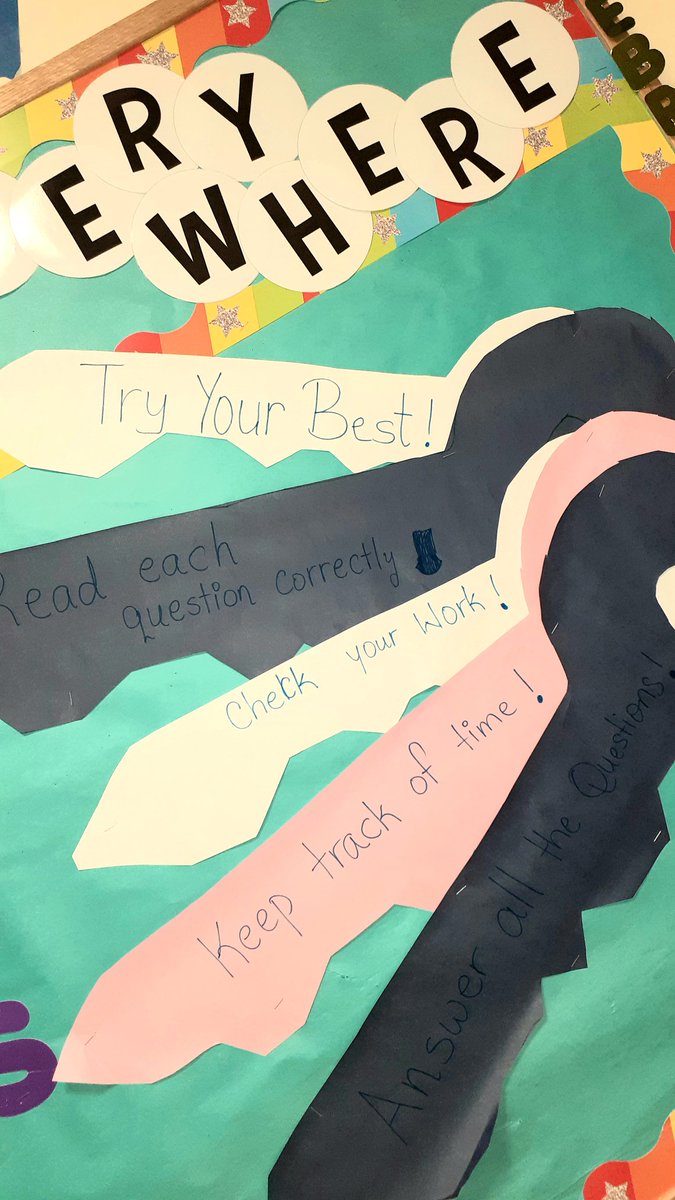 Ms.Patel reminding our students to try their best, read each question carefully, check your work, keep track of ⏰ and answer ALL questions. Crunch time!! @RECSTapestry @Jodi_Evans1 @EddieRuiz531 @CSUSAJonHage @drdchristiansen