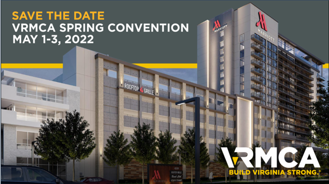 VAReadyMix's tweet photo. Don't miss out! Register today for the VRMCA 2022 Spring Convention May 1st through May 3rd at the Marriott Oceanfront Hotel in Virginia Beach. You can learn more and register here: https://t.co/qsjjokf5l1 https://t.co/fJ4d3pTS7w